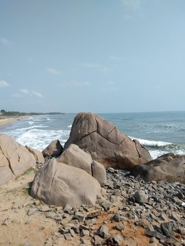 stones on the beach