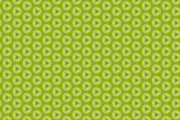 Abstract green seamles pattern