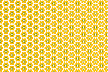 Yellow Pepper Abstract Pattern Background