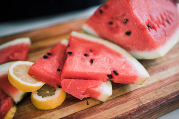 Watermelon slices