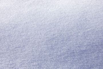 Fototapeta premium White snow texture. Empty background with smooth snow surface.
