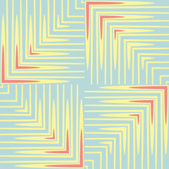 Seamless square pattern illustration with squares