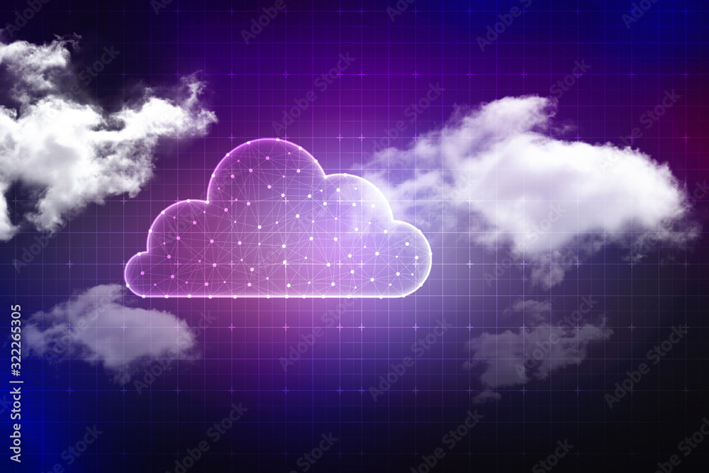 Poster 2d rendering technology cloud computing
