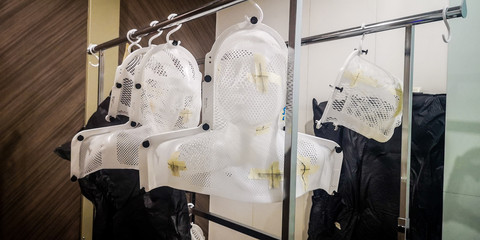 Radiation protect mask for cancer treatment.