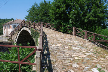 The village of Shumnitsa and the ancient Roman bridges, Bulgaria.