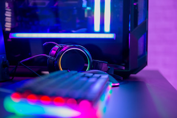 esport rgb mouse and keyboard © ryanking999