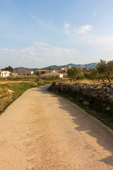 Fototapeta premium The surroundings of the town of Sant Mateu