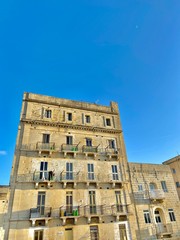 Fototapeta na wymiar Valetta city Malta Capital landscape architecture travel pictures