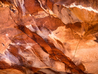 Fototapeta premium Sandstone structure in the City of Petra