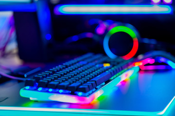 esport rgb mouse and keyboard © ryanking999