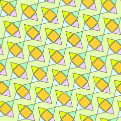 abstract diagonal repeatable geometric pattern