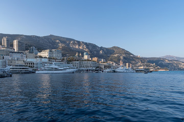 Obraz premium Monte Carlo and Port Hercules