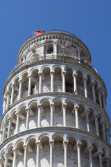 Fototapeta na wymiar Beautiful Pisa tower Italy Europe 