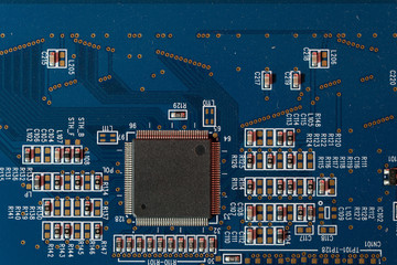 Printed circuit board of a modern electronic device