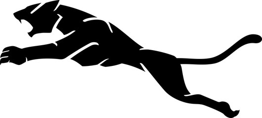 Black Panther, Charging Symbol Side View © Draco77