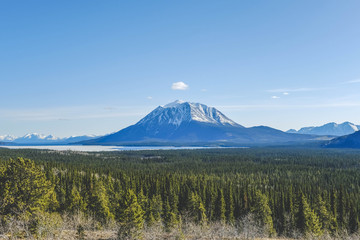 Fototapeta premium Mountains in Alaska