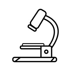 microscope vector icon illustration photo