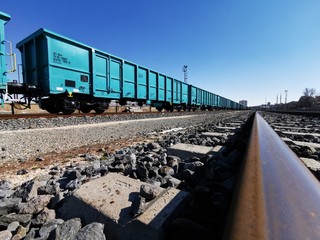 train, railway, locomotive, railroad, transportation, transport, rail, track, station, travel, cargo, engine, freight, electric, diesel, passenger, old, wagon, red, rails, power, steel, car, speed, in