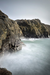 Mullion Harbour on the Lizard, Cornwall