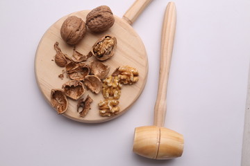 delicious walnut nuts if peel