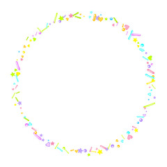 Sprinkles grainy. Cupcake dessert bakery confetti