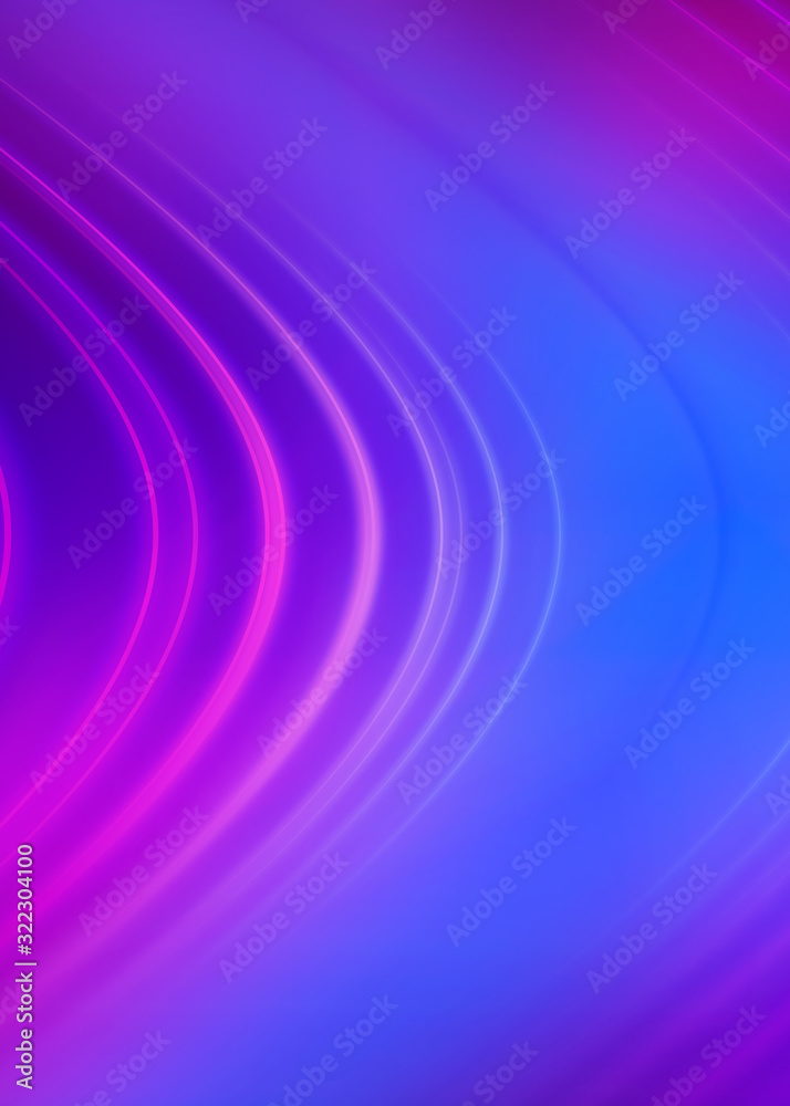 Leinwandbilder Abstract gradient background. Ultraviolet glow on a dark abstract background. Empty wallpaper template