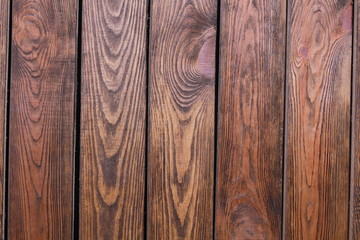 Background of wooden planks. Close-up.