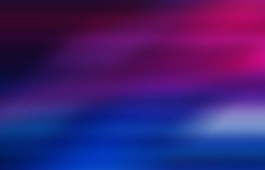 Abstract gradient background. Ultraviolet glow on a dark abstract background. Empty wallpaper...
