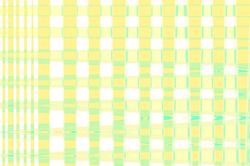 Yellow background with a graphic pattern of lines and stripes, texture of white squares and rectangles. Modern abstract design in bright colors, a template for a screensaver.