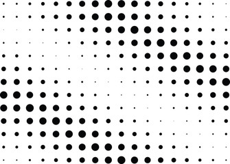 Abstract halftone dotted background. Futuristic grunge pattern, dot and circles.  Vector modern optical pop art texture for posters, sites, business cards, cover, postcards, labels, stickers layout.