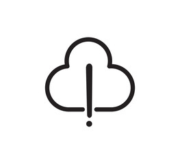 Attention icon sign vector illustration