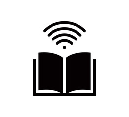 Book icon vector logo template