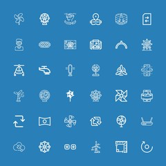 Editable 36 rotate icons for web and mobile