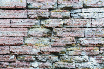 old ancient vintage stone wall, background texture