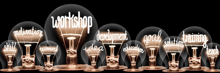 Light Bulbs with Workshop Concept