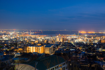 night view of Kobe city