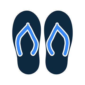 Footwear Icon, Fashion, Slipper Sandal Icon