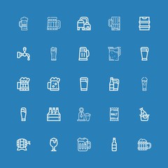 Editable 25 froth icons for web and mobile