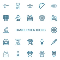 Editable 22 hamburger icons for web and mobile