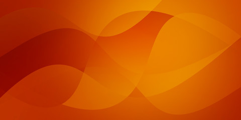  Abstract colorful orange curve background 