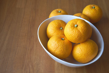 ジャバラ（和歌山県原産の柑橘）強烈な酸味と苦味がある。