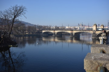 bridge over the river