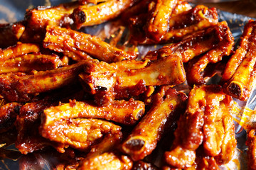 Korean grilled spicy pork rib