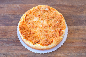 Streusel- Apfel- Käsekuchen
