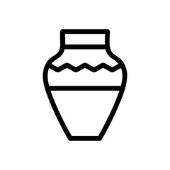 the icon visor. Thin line sign. Isolated contour symbol illustration