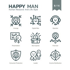 Happy Man - Human Resource And Lifestyle 5/16