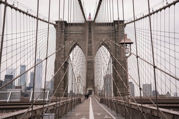 Brooklyn bridge, new york, manhattan