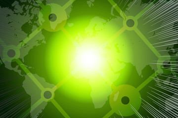 Fototapeta premium abstract, green, design, wallpaper, wave, light, illustration, graphic, backdrop, pattern, blue, art, technology, waves, color, backgrounds, curve, digital, energy, decoration, line, nature, style