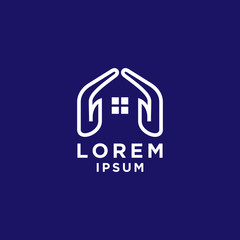 Real Estate  House  and Building Logotype