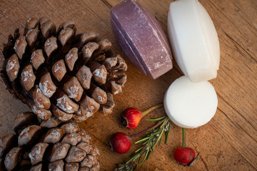 Handsewn, reusable, washable wipes or cosmetic  pads for facial cleansing .with hand made soaps.